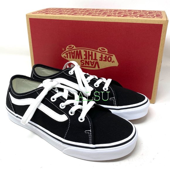 VANS Filmore Low Top Decon Canvas Black Men’s Size - Picture 6 of 9